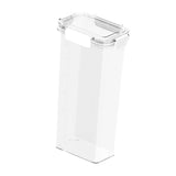 Maxbell Clear Airtight Food Storage Container with lock Lids for Cereal Rice 2.4L