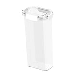 Maxbell Clear Airtight Food Storage Container with lock Lids for Cereal Rice 2.4L