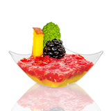 Maxbell 50x Serving Bowl Ice Cream Bowl Sauce Square Snack Bowl Soup Punch Bowl