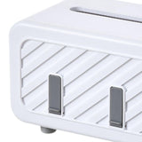 Maxbell Tissue Boxes Holder Desktop Paper Dispenser for Hotel Home Living Room