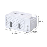 Maxbell Tissue Boxes Holder Desktop Paper Dispenser for Hotel Home Living Room