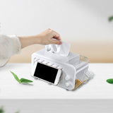 Maxbell Tissue Boxes Holder Desktop Paper Dispenser for Hotel Home Living Room