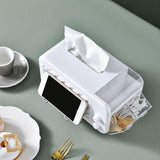Maxbell Tissue Boxes Holder Desktop Paper Dispenser for Hotel Home Living Room