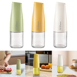 Maxbell Soy Sauce Bottle auto Caps automatic clips Container for Sauce Grilling Barbecue Green