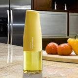 Maxbell Soy Sauce Bottle auto Caps automatic clips Container for Sauce Grilling Barbecue Yellow