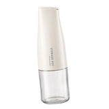 Maxbell Soy Sauce Bottle auto Caps automatic clips Container for Sauce Grilling Barbecue White