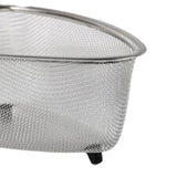 Maxbell Practical Colander Triangle Strainer Sturdy for Pasta Vegetable Basket Triangle S