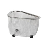 Maxbell Practical Colander Triangle Strainer Sturdy for Pasta Vegetable Basket Triangle S