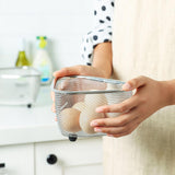 Maxbell Practical Colander Triangle Strainer Sturdy for Pasta Vegetable Basket Triangle S