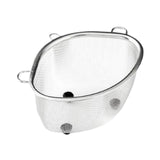 Maxbell Practical Colander Triangle Strainer Sturdy for Pasta Vegetable Basket Hanging S