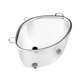 Maxbell Practical Colander Triangle Strainer Sturdy for Pasta Vegetable Basket Hanging S