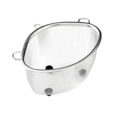 Maxbell Practical Colander Triangle Strainer Sturdy for Pasta Vegetable Basket Hanging S