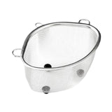 Maxbell Practical Colander Triangle Strainer Sturdy for Pasta Vegetable Basket Hanging S
