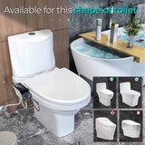 Maxbell Universal Bidet Attachment for Toilet 9/16'' Feminine Wash Dual Nozzle