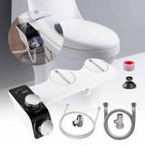 Maxbell Universal Bidet Attachment for Toilet 9/16'' Feminine Wash Dual Nozzle