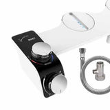 Maxbell Universal Bidet Attachment for Toilet 1/2'' Dual Nozzle Self Cleaning Nozzle