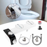 Maxbell Universal Bidet Attachment for Toilet 1/2'' Dual Nozzle Self Cleaning Nozzle