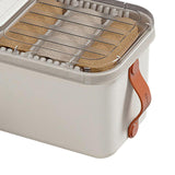 Maxbell Closet Clothes Organizer Drawer Storage Box for Socks Clothing Ties White