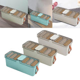Maxbell Closet Clothes Organizer Drawer Storage Box for Socks Clothing Ties White