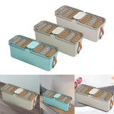 Maxbell Closet Clothes Organizer Drawer Storage Box for Socks Clothing Ties White