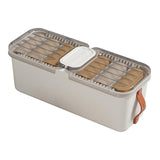 Maxbell Closet Clothes Organizer Drawer Storage Box for Socks Clothing Ties White