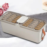 Maxbell Closet Clothes Organizer Drawer Storage Box for Socks Clothing Ties White