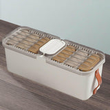 Maxbell Closet Clothes Organizer Drawer Storage Box for Socks Clothing Ties White