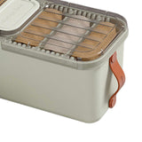 Maxbell Closet Clothes Organizer Drawer Storage Box for Socks Clothing Ties Light Coffee
