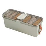 Maxbell Closet Clothes Organizer Drawer Storage Box for Socks Clothing Ties Light Coffee