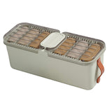 Maxbell Closet Clothes Organizer Drawer Storage Box for Socks Clothing Ties Light Coffee