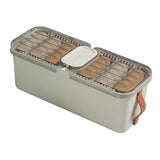 Maxbell Closet Clothes Organizer Drawer Storage Box for Socks Clothing Ties Light Coffee