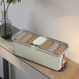 Maxbell Closet Clothes Organizer Drawer Storage Box for Socks Clothing Ties Light Coffee