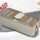 Maxbell Closet Clothes Organizer Drawer Storage Box for Socks Clothing Ties Light Coffee