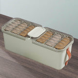 Maxbell Closet Clothes Organizer Drawer Storage Box for Socks Clothing Ties Light Coffee