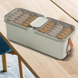 Maxbell Closet Clothes Organizer Drawer Storage Box for Socks Clothing Ties Light Coffee