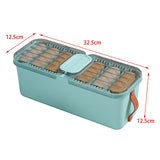 Maxbell Closet Clothes Organizer Drawer Storage Box for Socks Clothing Ties Green
