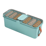 Maxbell Closet Clothes Organizer Drawer Storage Box for Socks Clothing Ties Green