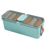 Maxbell Closet Clothes Organizer Drawer Storage Box for Socks Clothing Ties Green
