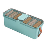 Maxbell Closet Clothes Organizer Drawer Storage Box for Socks Clothing Ties Green