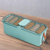 Maxbell Closet Clothes Organizer Drawer Storage Box for Socks Clothing Ties Green
