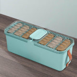 Maxbell Closet Clothes Organizer Drawer Storage Box for Socks Clothing Ties Green