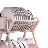 Maxbell Dish Drying Rack Dish filter Multifunctional for Countertop Beige