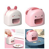 Maxbell Creative Peeling Machine Nut Shell Automatic for Office Home Living Room White