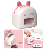 Maxbell Creative Peeling Machine Nut Shell Automatic for Office Home Living Room White