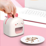 Maxbell Creative Peeling Machine Nut Shell Automatic for Office Home Living Room White