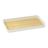 Maxbell Portable Serving Tray Fruit Platter Food Dish for Desktop Dining Table Party S