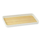 Maxbell Portable Serving Tray Fruit Platter Food Dish for Desktop Dining Table Party S