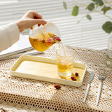 Maxbell Portable Serving Tray Fruit Platter Food Dish for Desktop Dining Table Party S