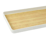 Maxbell Portable Serving Tray Fruit Platter Food Dish for Desktop Dining Table Party M
