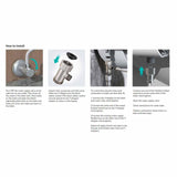 Maxbell Bidet Attachment 9/16'' Adjustable Self Cleaning Nozzle Easy Installation